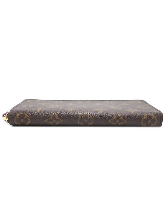 Louis Vuitton M60742 Monogram Canvas Fuchsia Clemence Wallet Long - LOUIS VUITTON - BALAAN 4