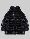 1A00106 53A3H 999 HANAU Glossy Black Women’s Padding - MONCLER - BALAAN 1