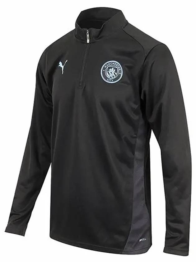 Long Sleeve Tshirt Manchester City Essential Poly 1 4 Zip Up Man City 777773 03 - PUMA - BALAAN 2