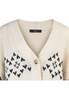 Women s Acacia Cotton Cardigan 001 - MAX MARA - BALAAN 4