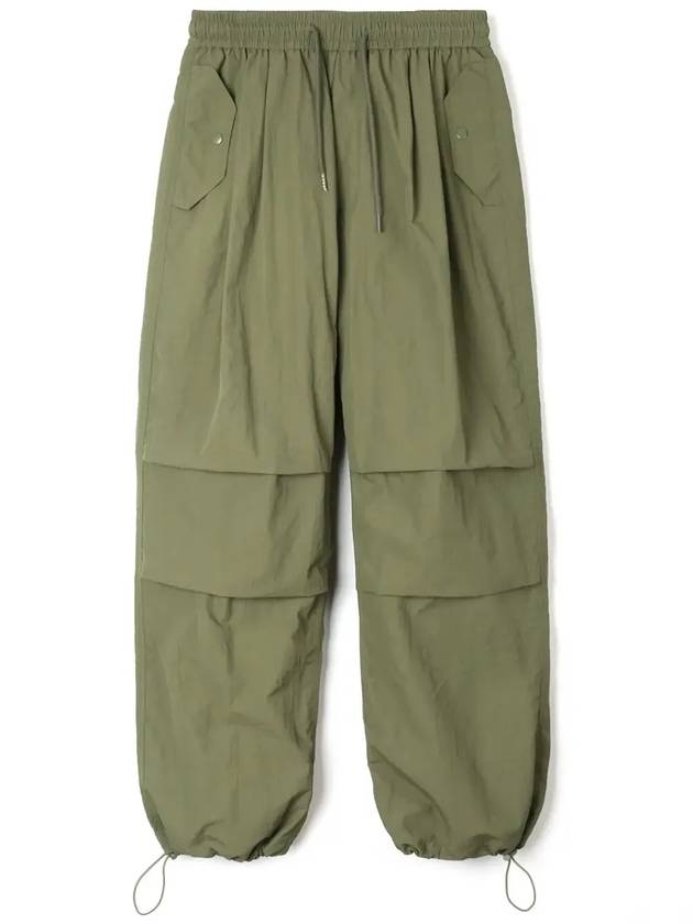 Tasran two-tuck pocket parachute pants_khaki - INDUST - BALAAN 8