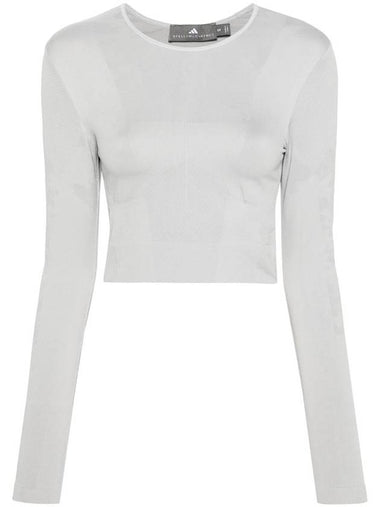 Adidas By Stella McCartney Truestrength Seamless Yoga Longsleeve Clothing - ADIDAS - BALAAN 1