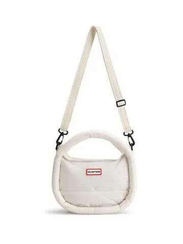 Framed puffer midi hobo bag White Willow UBX3712KBMWHW - HUNTER - BALAAN 1