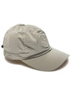 Nylon Logo Ball Cap Grey - STONE ISLAND - BALAAN 3