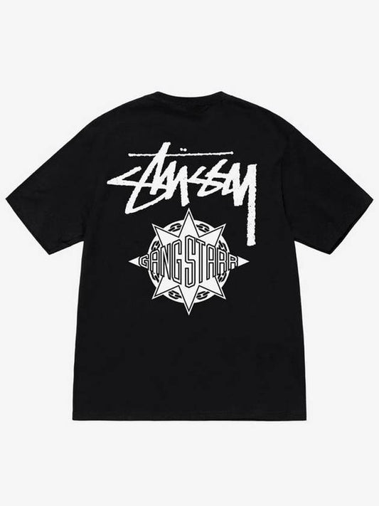 gang star t shirt black men - STUSSY - BALAAN 2