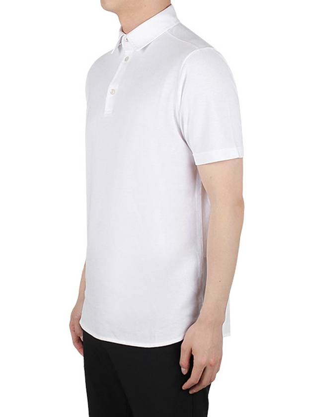 Cotton PK Shirt White - LORO PIANA - 4