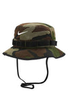 Boonie Camo Bucket Hat Olive Green - NIKE - BALAAN 1