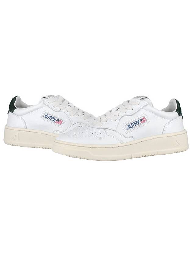 Medalist Green Tab Low Top Sneakers White - AUTRY - BALAAN 2