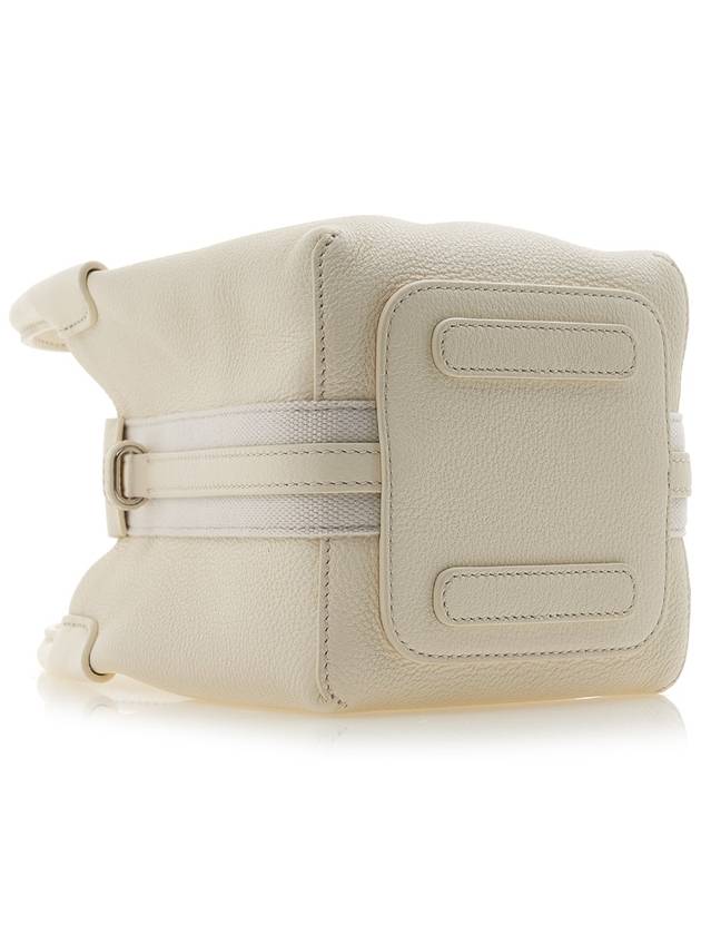 Women's Micro Bale Shoulder Bag White - LORO PIANA - BALAAN 6