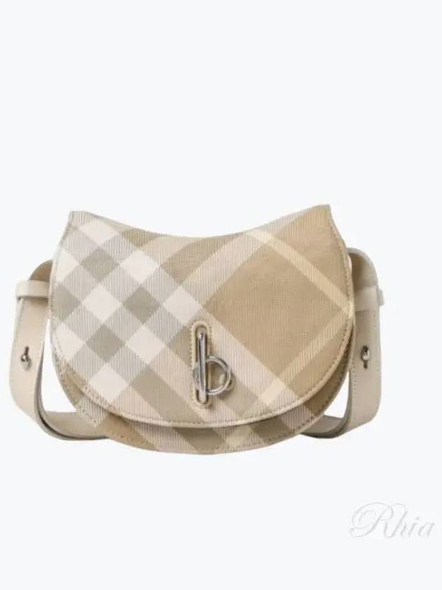 Rocking Horse Check Pattern Cross Bag Beige - BURBERRY - BALAAN 2