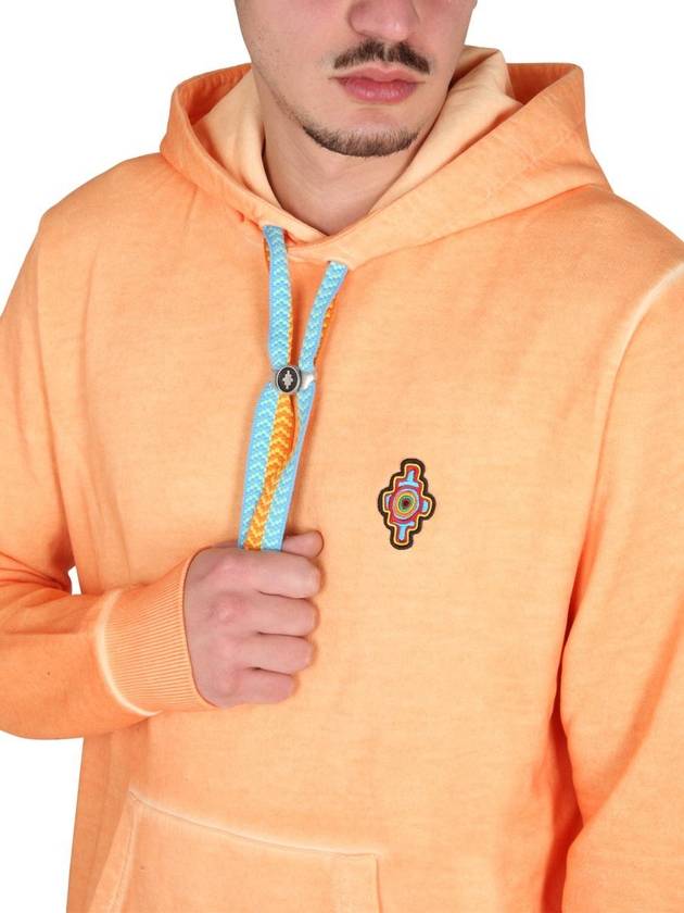 Sunset Cross Hood Orange - MARCELO BURLON - BALAAN 5