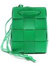 Intrecciato Cassette Small Bucket Bag Green - BOTTEGA VENETA - BALAAN 4