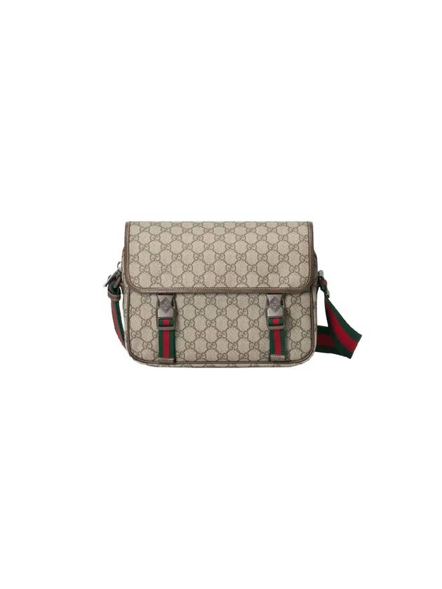 Ophidia GG Messenger Bag Beige Ebony - GUCCI - BALAAN 2