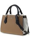 Women's Marilyn Tote Bag Camel Black - MICHAEL KORS - BALAAN 3