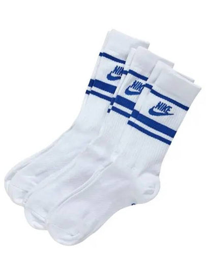 Sportswear Everyday Essential Crew Socks 3 Pack White - NIKE - BALAAN 2