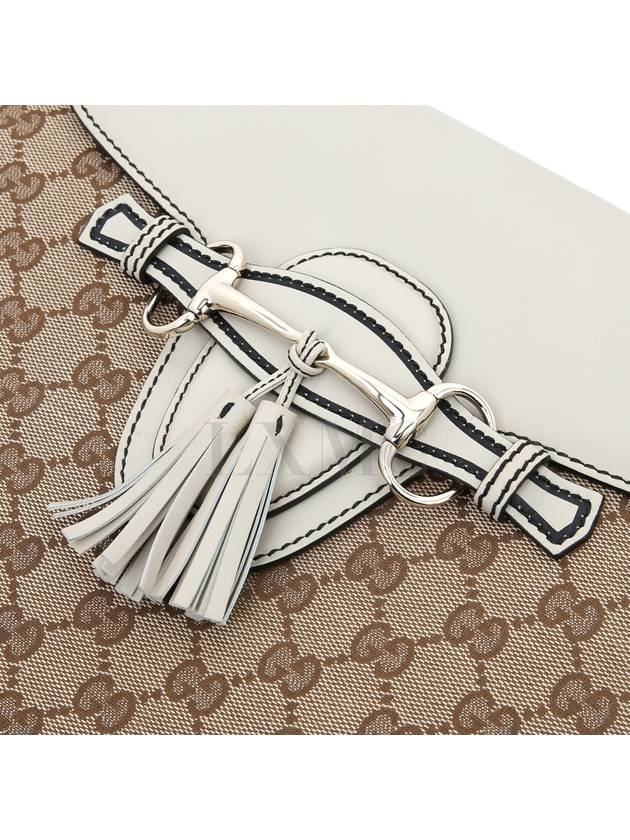 Emily chain shoulder bag 295403 Horsebit flap tassel - GUCCI - BALAAN 6