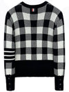 Gingham check knit MKA392A 415 - THOM BROWNE - BALAAN 2