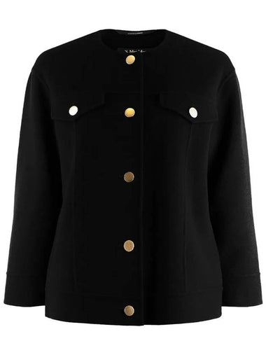 FLORENCE Wool Half Coat Black 2419041021 013 - MAX MARA - BALAAN 1