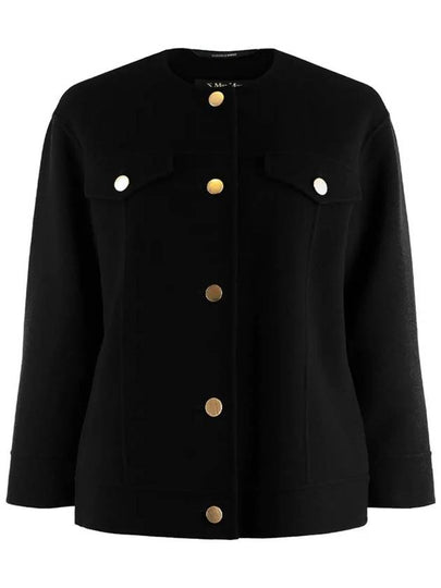 Florence Virgin Wool Jacket Black - MAX MARA - BALAAN 2