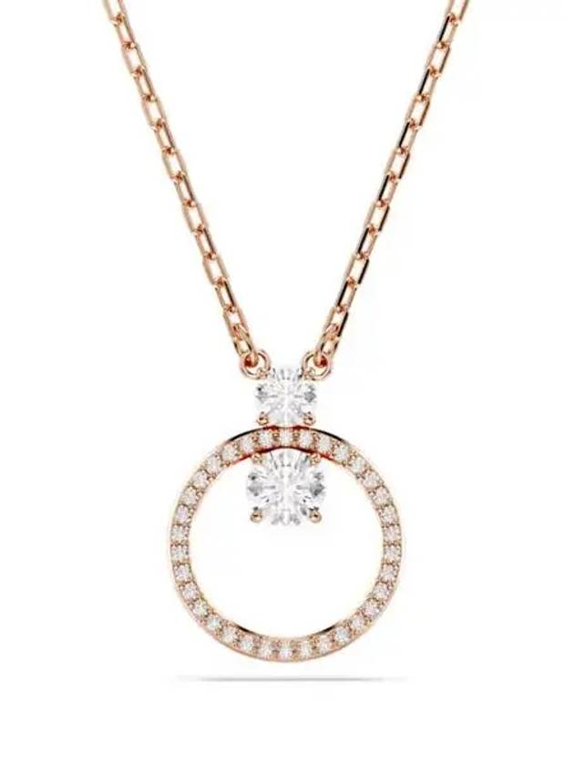 Constella Pendant Necklace Rose Gold - SWAROVSKI - BALAAN 3