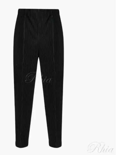 Compleat Straight Pants Black - ISSEY MIYAKE - BALAAN 2