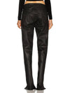 DRKSHDW BY drawstring slit cut denim - RICK OWENS - BALAAN 9