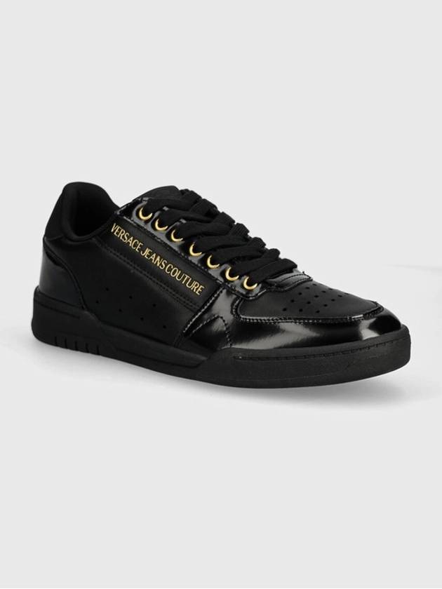 Brooklyn Low Top Sneakers Black - VERSACE - BALAAN 2