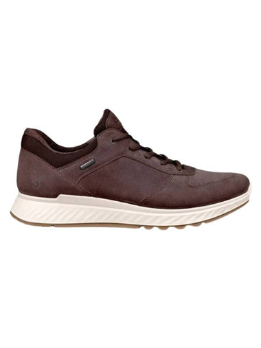 Men's Exostride Low Top Sneakers Brown - ECCO - BALAAN 1