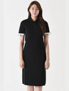 Bow Midi Dress Black - THOM BROWNE - BALAAN 2