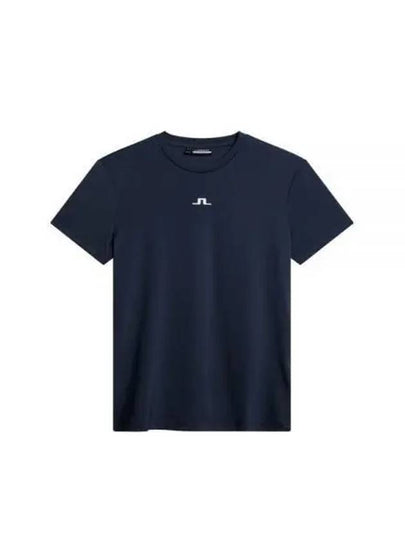 Ada Logo Short Sleeve T-Shirt Navy - J.LINDEBERG - BALAAN 2