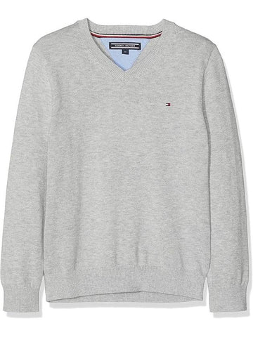 Essential V Neck Sweater - TOMMY HILFIGER - BALAAN 1