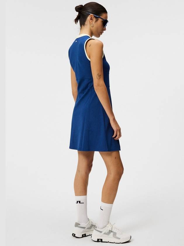 Women s Ebony Dress Golf One Piece Estate Blue GWSD09460 O341 - J.LINDEBERG - BALAAN 4