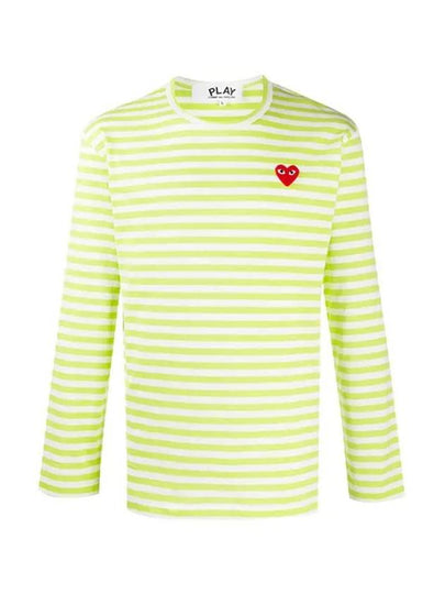 Red Waffen Fetch Stripe T Shirt AZ T278 051 2 - COMME DES GARCONS - BALAAN 2