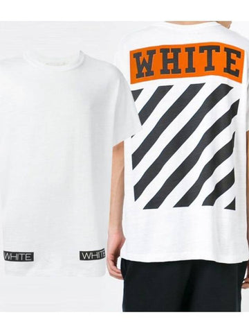 Reorder bag printing t shirt OMAA002S16001014 0119 - OFF WHITE - BALAAN 1