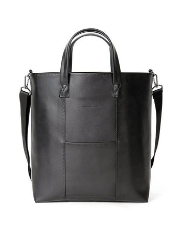 Modesto HQ Leather Cross Tote Bag Black - NATIONAL PUBLICITY - BALAAN 1