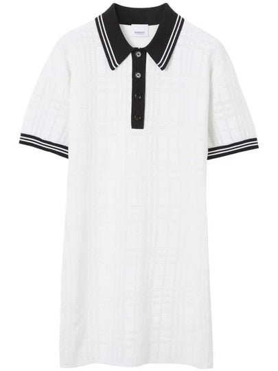 Midi Dress 8072651 WHITE - BURBERRY - BALAAN 2