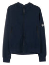 Logo Patch Hooded Sports Jacket Navy - CP COMPANY - BALAAN 2