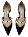 Women s Aurelie 65 Pumps XKM BLACK WHITE - JIMMY CHOO - BALAAN 6