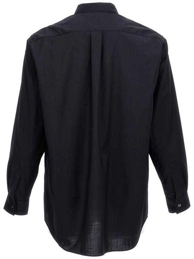 long sleeve shirt FZB301PER 2 NAVY - COMME DES GARCONS - BALAAN 3