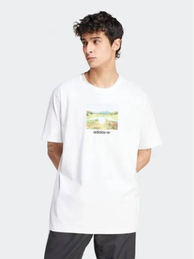 graphic tee white - ADIDAS - BALAAN 1