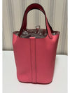 Picotin Lock 18 Tote Bag Rose - HERMES - BALAAN 3