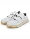 Velcro Strap Low Top Sneakers White - ACNE STUDIOS - BALAAN 4