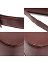 Burgundy leather must ruby line shoulder bag - CARTIER - BALAAN 5