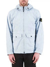 Light Soft Shell R E Dye Technology In Recycled Polyester Hooded Jacket Green - STONE ISLAND - BALAAN 2