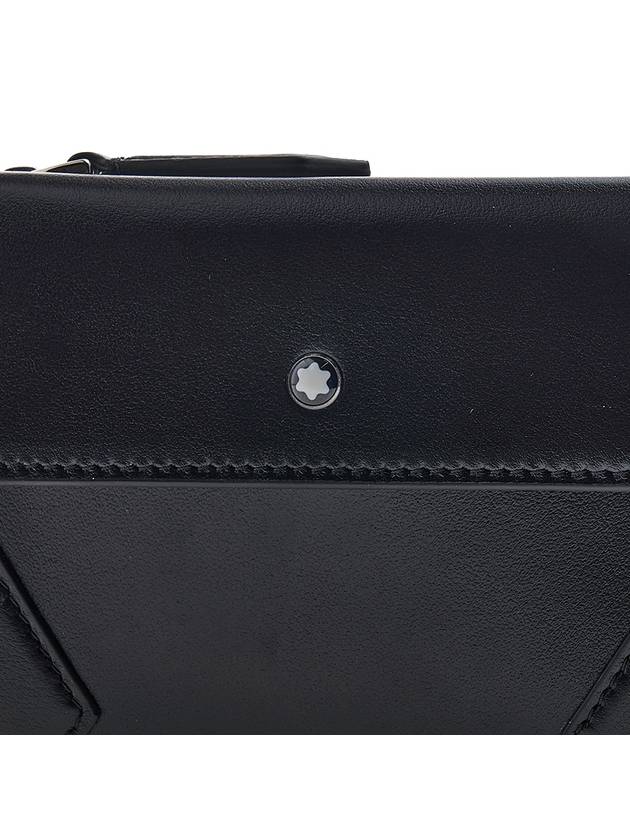 Meisterstuck Zipper Card Wallet Black - MONTBLANC - BALAAN 7