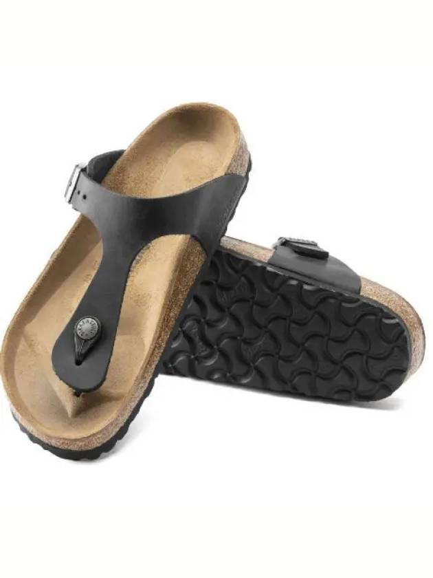 Buckle Detail Flip Flops Black - BIRKENSTOCK - BALAAN 2