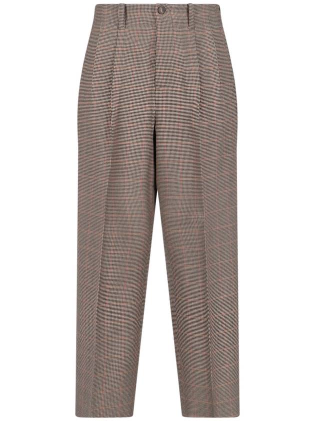 Golden Goose Men's pants in three-colored houndstooth - GOLDEN GOOSE - BALAAN 2