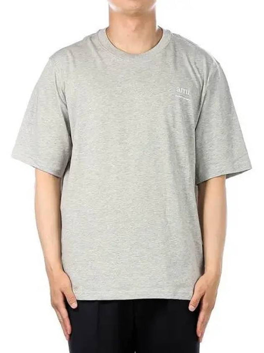 Alexandre Mattiussi Short Sleeve T-Shirt Grey - AMI - BALAAN 2