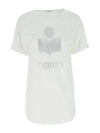 Koldi Linen Short Sleeve T-Shirt White - ISABEL MARANT ETOILE - BALAAN 5