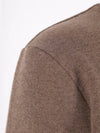 4-Bar Funnel Neck Pullover Knit Top Brown - THOM BROWNE - BALAAN 6